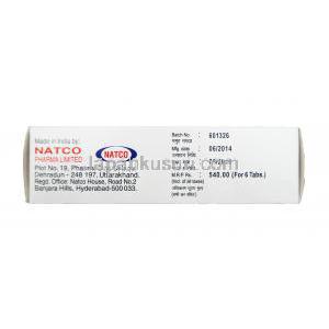 デサイファー,　エクジェイド ジェネリック,デフェラシロクス　400mg　製造元： Natco Pharma ma